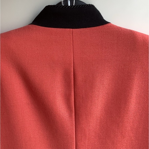 Wool Crepe suit jacket blazer 90s Canadian designer - Picture 5 of 12